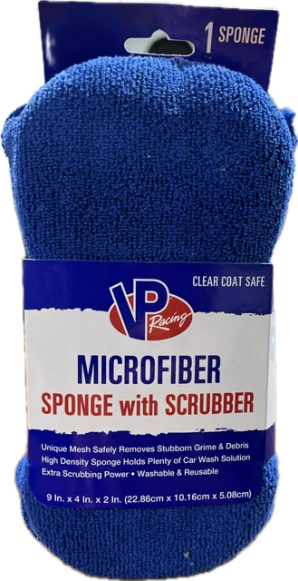 Vp Racing Microfiber VP Racing Microfiber Sponge w/Scubber