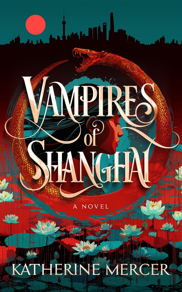 Vampires of Shanghai cover, designed by Damonza