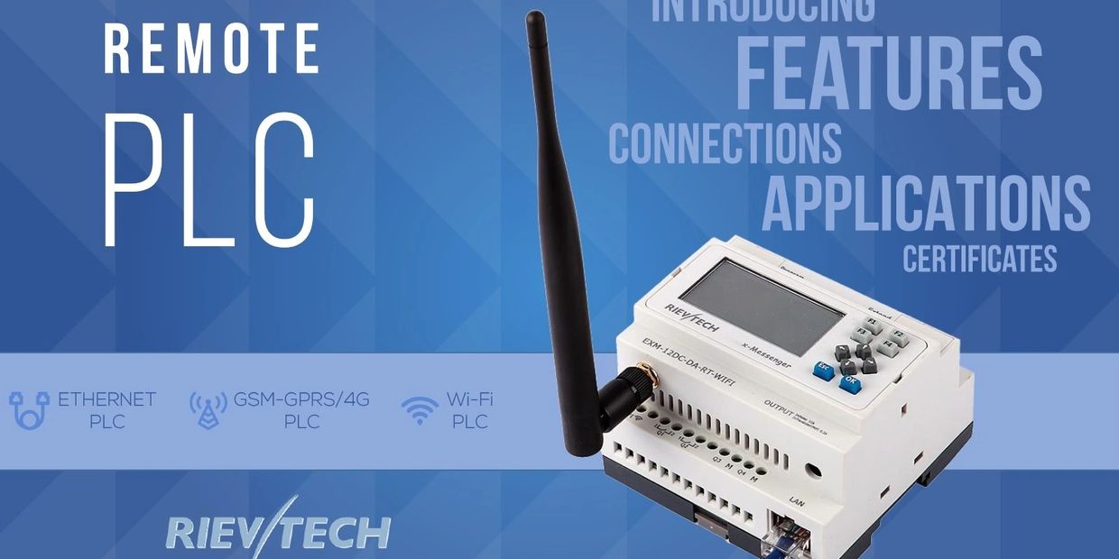 WiFi PLC for Remote operation of the equipment