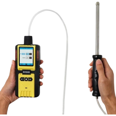K-600,  Multi gas detector with built-in pump, 5 in 1 portable gas detector, 