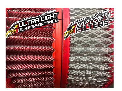 Raptor Ultra Light vs Original Raptor High Performance Filters