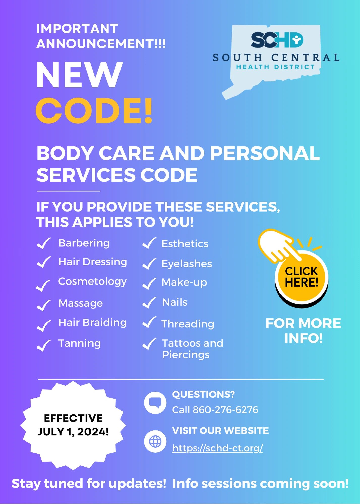New Code Announcement!