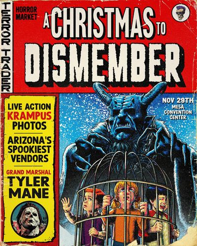 Tickets are on sale now for A Christmas To Dismember at the Mesa Convention Center, Nov 29, 2025!