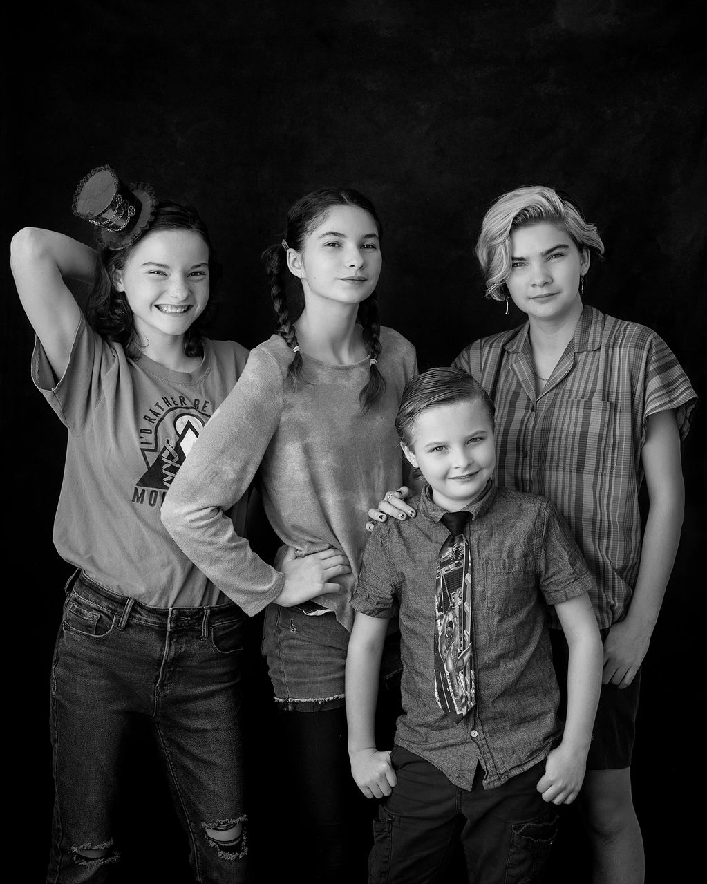 School portrait photography