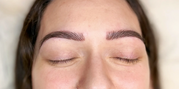Freshly Microbladed brows for this Beauty!