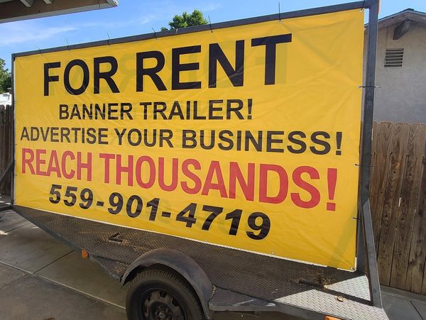 Banner Trailer, Ad space