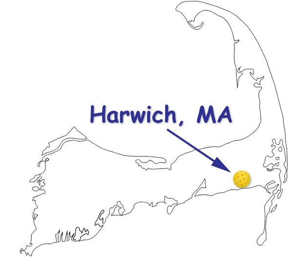 Location of Harwich Pickleball in Massachusetts 