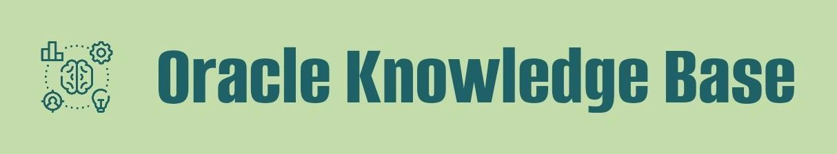 Oracle Knowledge Base