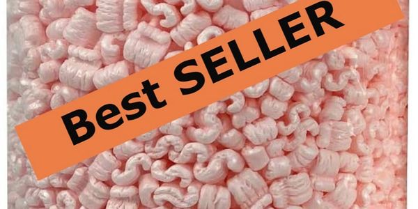 Clean, lightweight, economical void fill to protect your products.
  Interlocking "S" shaped peanut