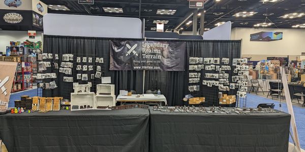 LR Terrain GenCon 2023 Booth