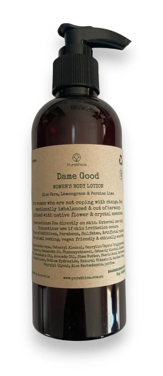 Dame Good Body Lotion with Aloe Vera, Lemongrass & Persian Lime 200ml