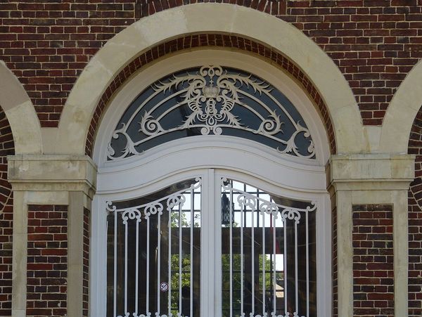 Beautiful Entrance With Antique Doors