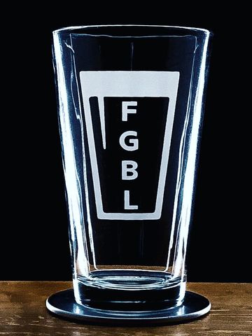 16oz FGBL Shaker Glass