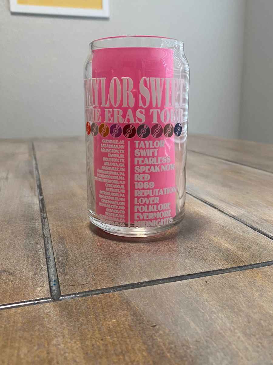 Eras tour glass can