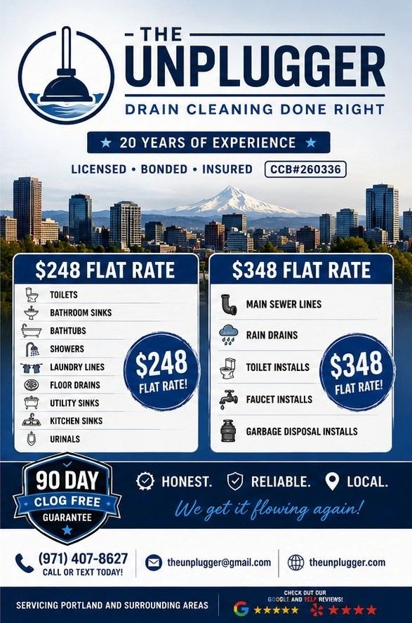 Portland Drain Cleaning Specialist