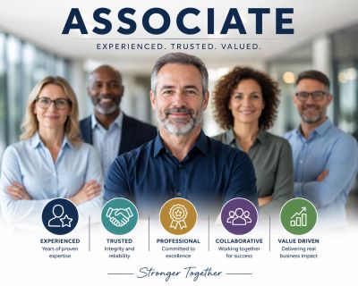 Diverse professional team showcasing trust, expertise, and collaboration.