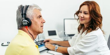 Hearing Test. Audiologist