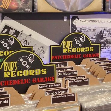 Custom Record Dividers for the Amazing Local Record Store Buds Records!