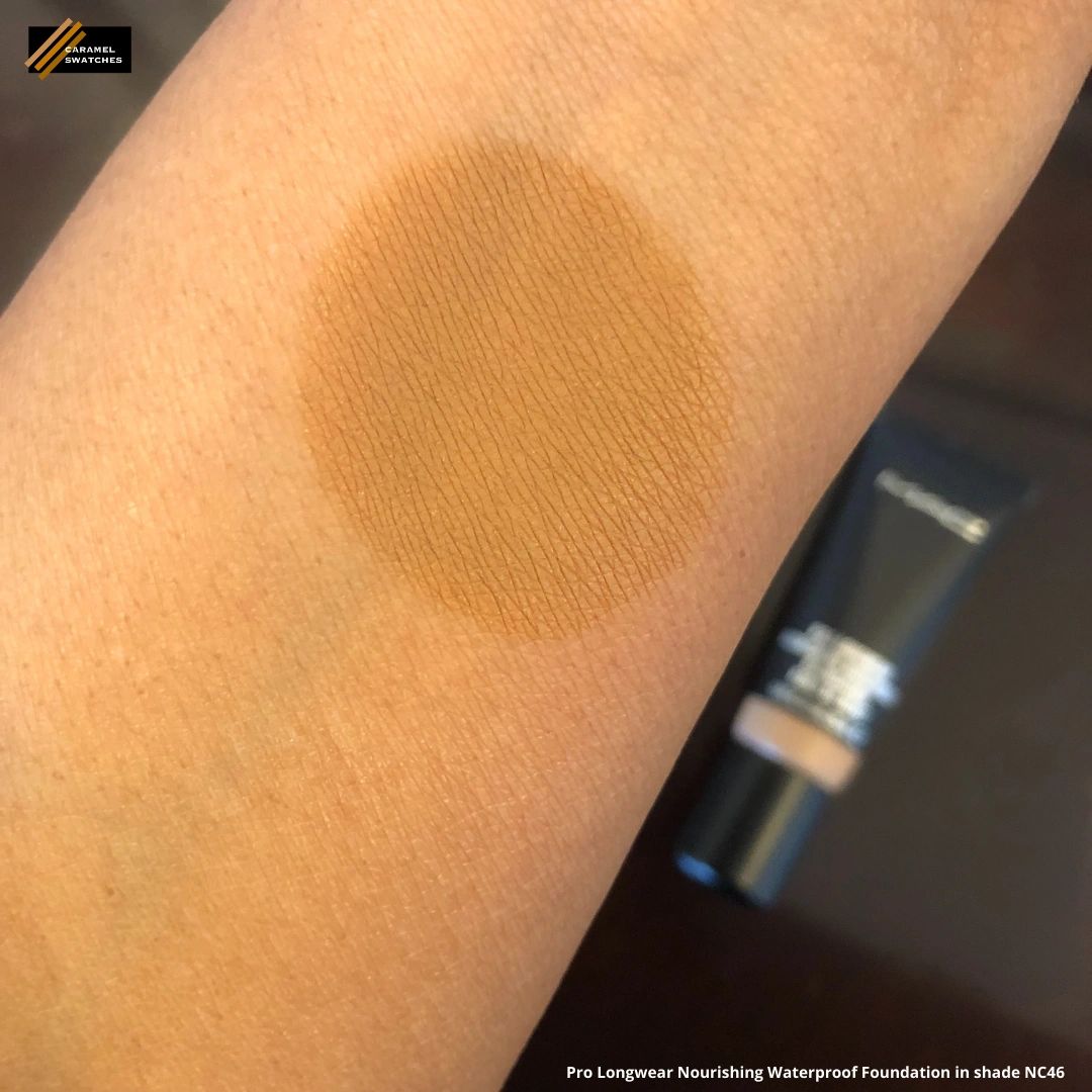 MAC Pro Longwear Nourishing Waterproof Foundation in shade NC46