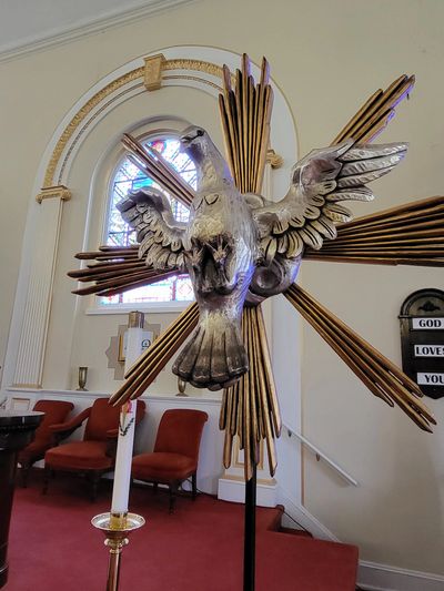 The Holy Spirit is our comforter, our teacher, and our preacher. 