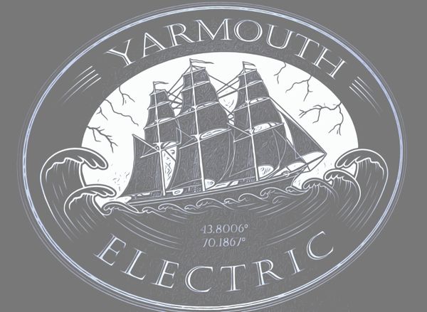 logo, Yarmouth Electric is extremely clean, and efficient, prompt and polite.  