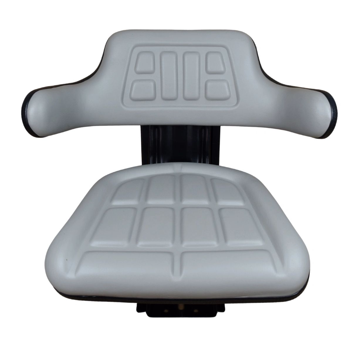 Yellow Waffle Style Suspension Tractor Seat Fits John Deere 2530 2550
