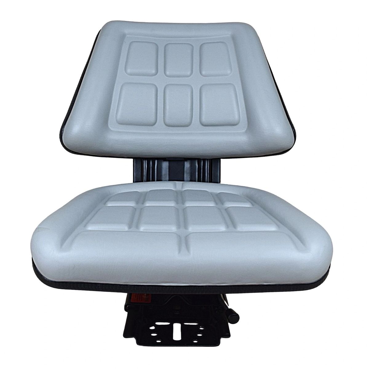 TRAC SEATS Black Mechanical Suspension Seat For Ford & New Holland Tractors
