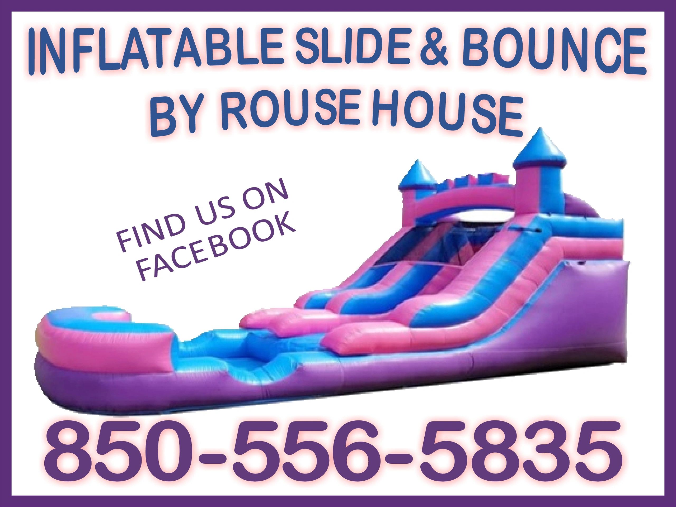 Crawfordville inflatable bounce house and slide rentals