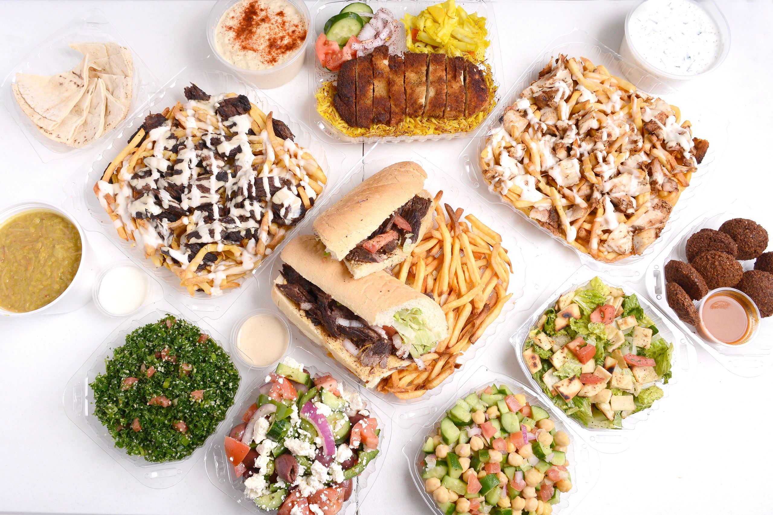 Delicious Mediterranean Sandwiches at Habibi's Kitchen