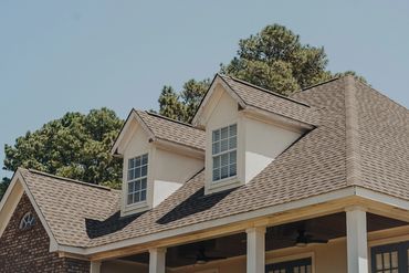 A finished roofing job