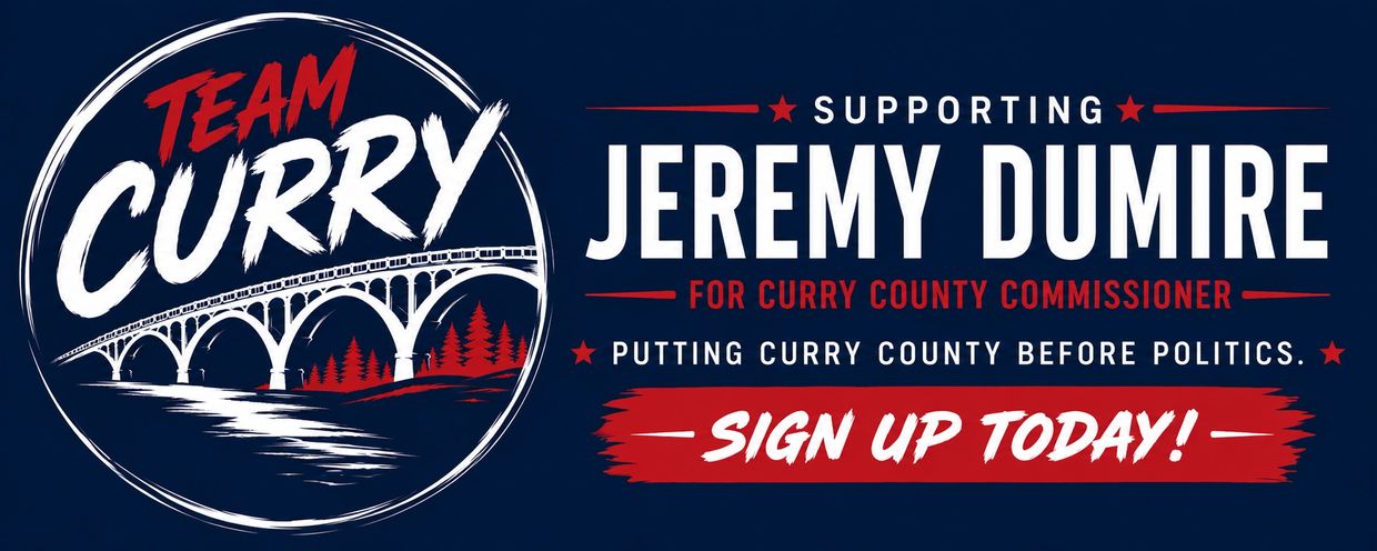 Team Curry supports Jeremy Dumire for Curry County commissioner.