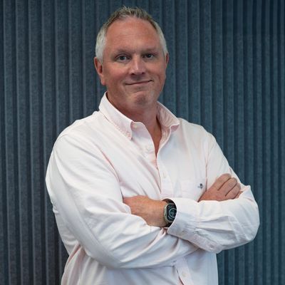Head profile shot of Paul West founder of Skipta 