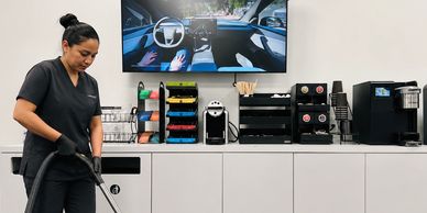 Tesla service centres cleaned by Your Lifestyle Cleaning in Ontario and Alberta. Toronto GTA profess