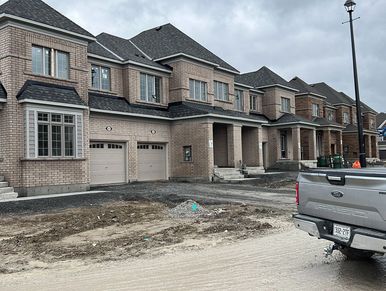 Post-construction cleaning. Construction. Housing site. Builder Developer. 