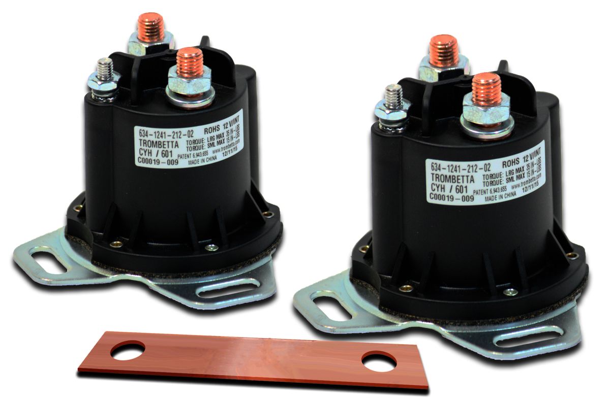 12 Volt Solenoids (One Pair)