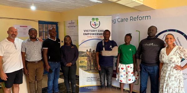 Group photo at Victory Child Empowerment event.
