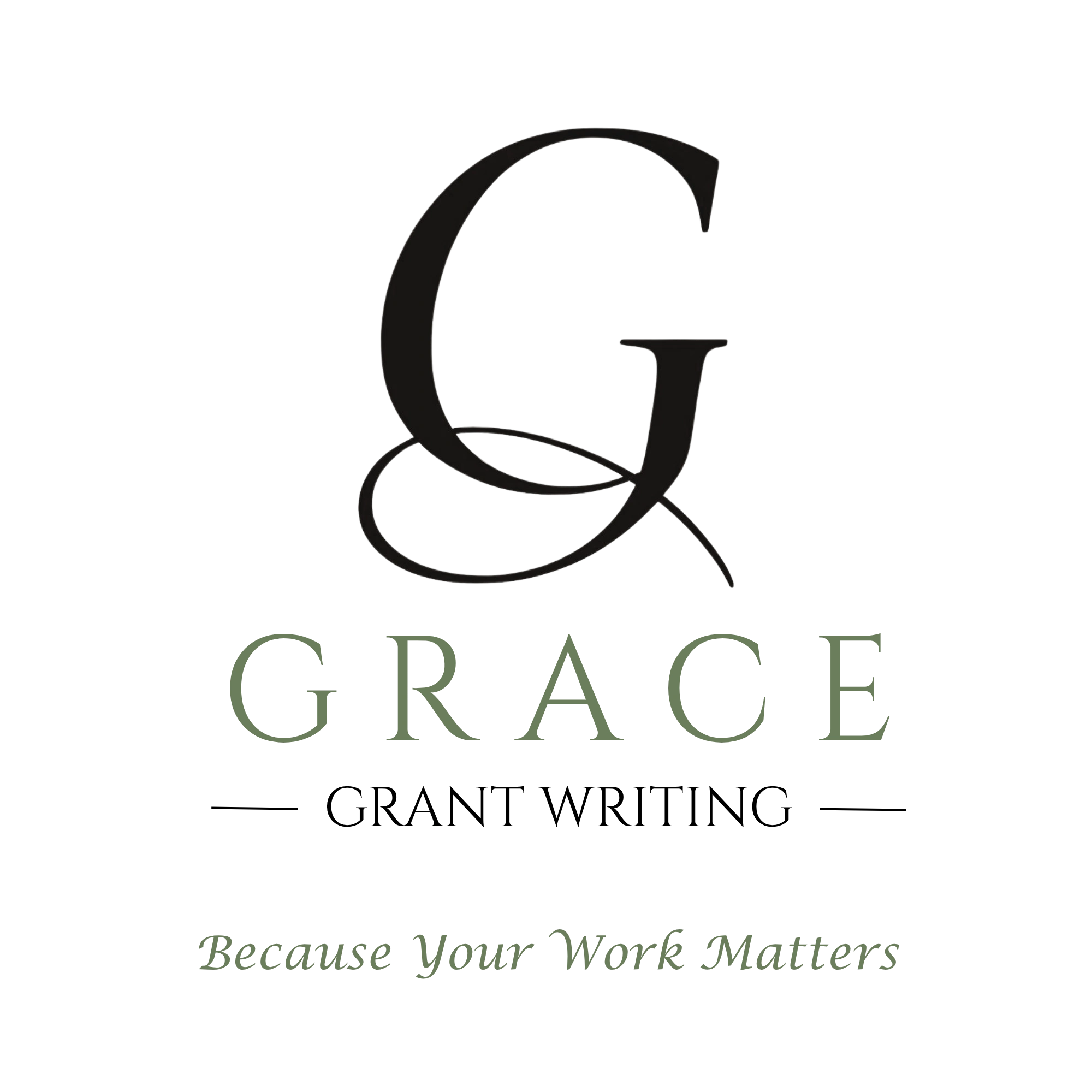 Logo for Grace, a company with the tagline 'Because Your Work Matters'.