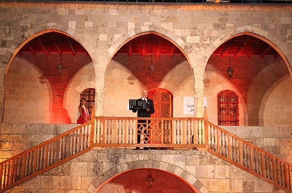 Ricardo Karam, keynote speaker at the "Assameh - Birth and Beyond" foundation, Beiteddine (2017)