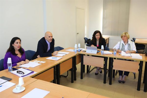 Ricardo Karam at the TAKREEM selection board meeting, Beirut (2017)  