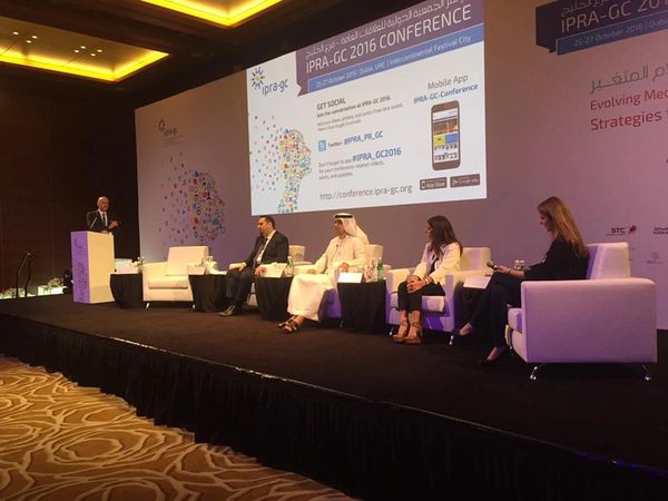 Ricardo Karam at the Changing Face of Communications, Dubai (2016)