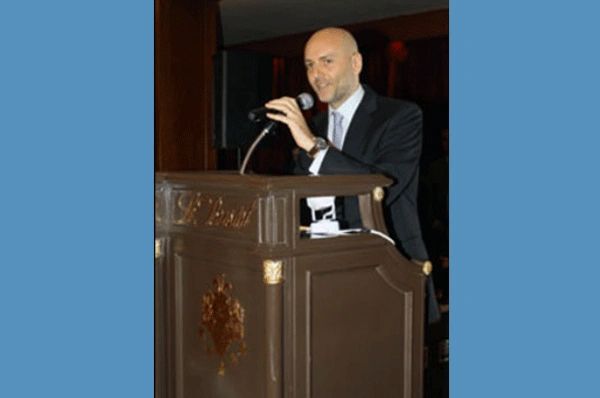 Ricardo Karam at the Ayadina Association Honoring Ceremony, Beirut (2012)