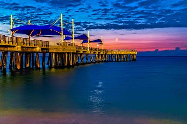 Pompano Moon Rise