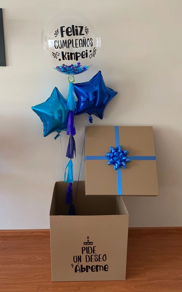 Cajas con Globos