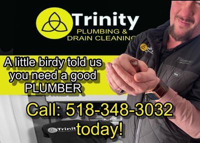 Plumber Albany NY, Trinity Plumbing and Drain Cleaning serves the capital region in upstate New York