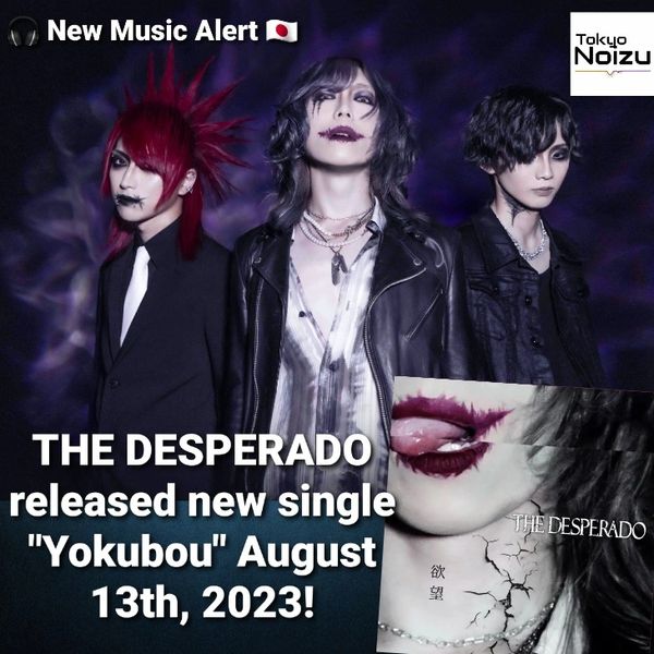 Japanese Metalcore band THE DESPERADO released new single "Yokubou" 