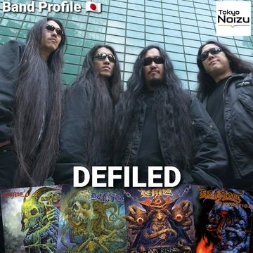 Japanese Death metal band Defiled 