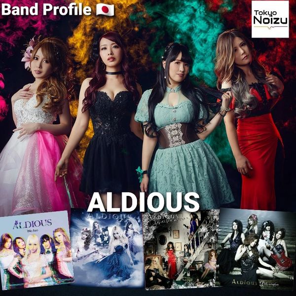 Japanese Heavy Metal band Aldious 