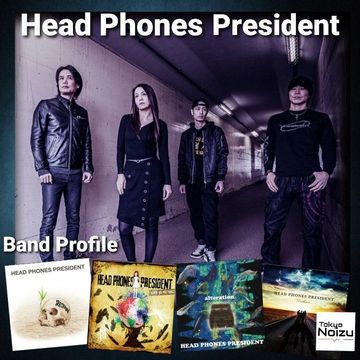 Japanese Band HEAD PHONES PRESIDENT