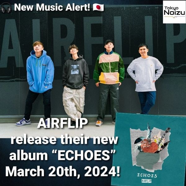 Pop Punk Rock band AIRFLIP release album “ECHOES” 