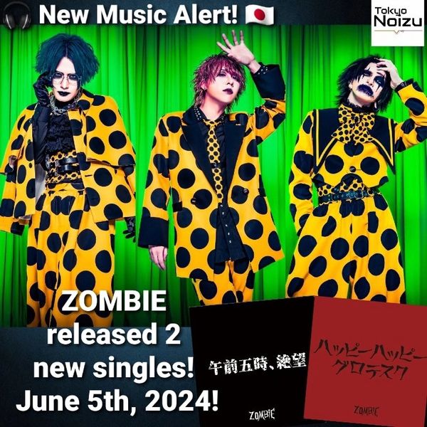 visual kei, Japanese rock news, jrock news, Zombie New singles released 